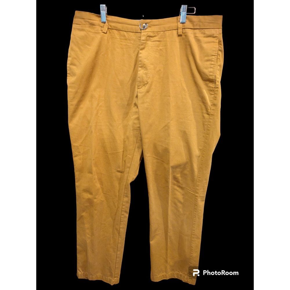 Louis‎ Raphael Men's Garment Dye Pants, Chinos Khakis 38X32 Straight